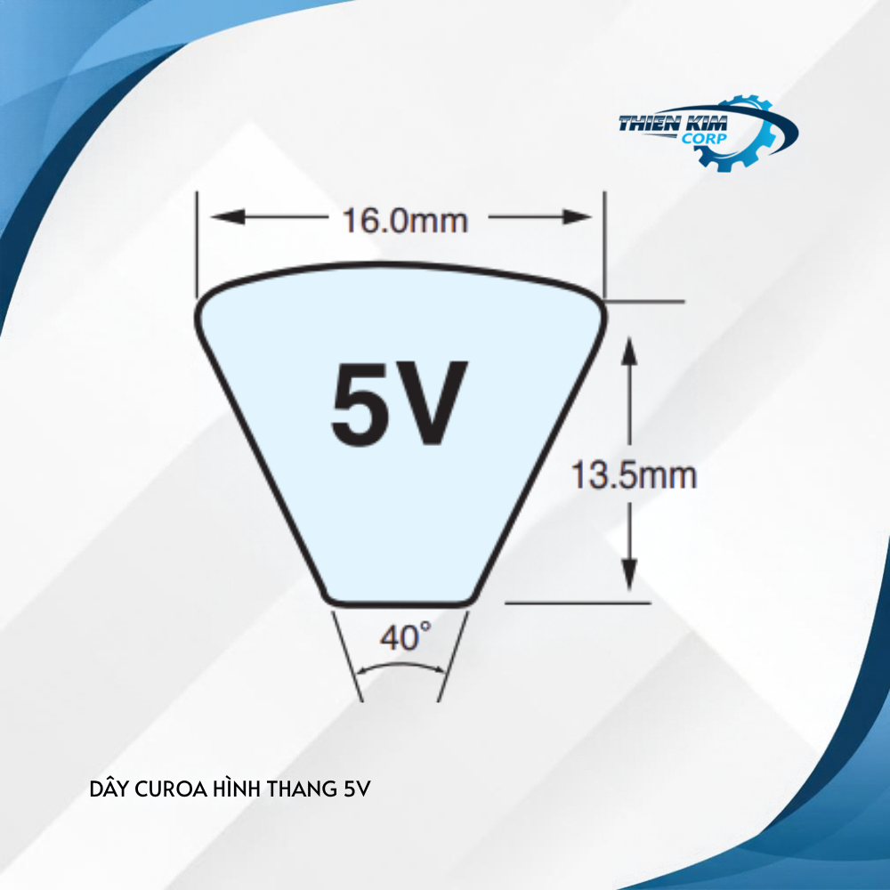 DÂY CUROA HÌNH THANG 5V